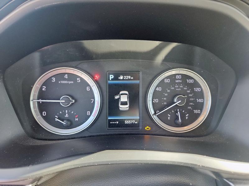 5NPE34AF6JH610609 - 2018 HYUNDAI SONATA SPORT ვერცხლისფერი ფოტო 9