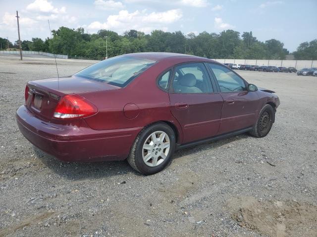 1FAFP53U36A212773 - 2006 FORD TAURUS SE BURGUNDY photo 3