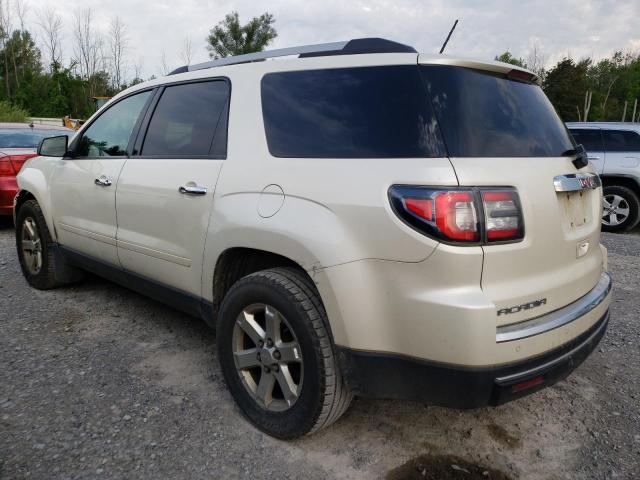 1GKKVPKD3FJ306376 - 2015 GMC ACADIA SLE WHITE photo 2