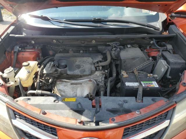 2T3RFREV0FW369816 - 2015 TOYOTA RAV4 XLE ORANGE photo 12