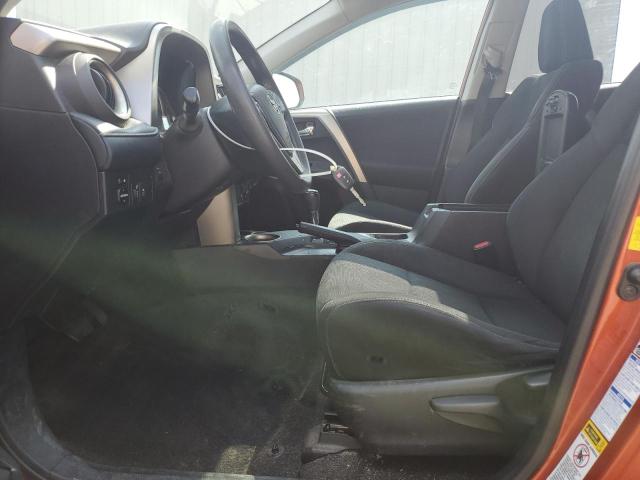 2T3RFREV0FW369816 - 2015 TOYOTA RAV4 XLE ORANGE photo 7