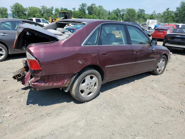 4T1BF28B83U322600 - 2003 TOYOTA AVALON XL BURGUNDY photo 3