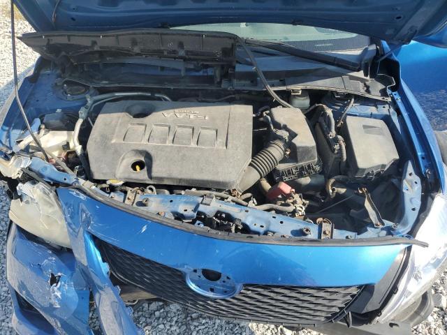 2T1BU4EE9AC194530 - 2010 TOYOTA COROLLA BASE 蓝色 照片 11
