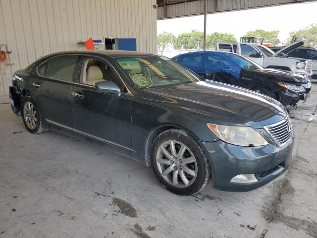 JTHGL46F775008245 - 2007 LEXUS LS 460L GRAY photo 4