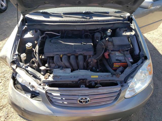 JTDBR32E530039731 - 2003 TOYOTA COROLLA CE GRAY photo 11