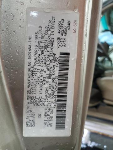 5TBBN44172S264121 - 2002 TOYOTA TUNDRA ACCESS CAB SR5 TAN photo 13