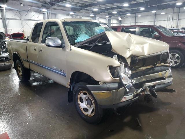5TBBN44172S264121 - 2002 TOYOTA TUNDRA ACCESS CAB SR5 TAN photo 4