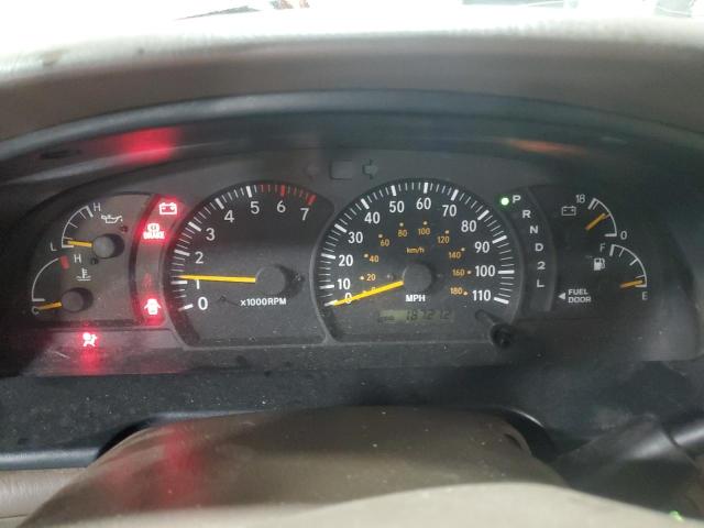 5TBBN44172S264121 - 2002 TOYOTA TUNDRA ACCESS CAB SR5 TAN photo 9