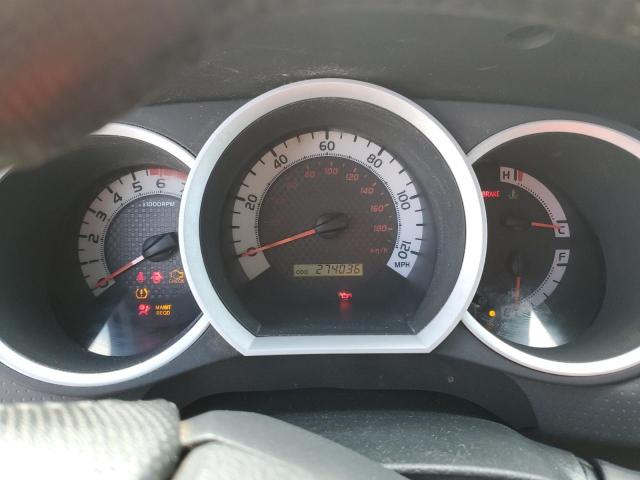 5TFUX4EN7DX019747 - 2013 TOYOTA TACOMA ACCESS CAB თეთრი ფოტო 9