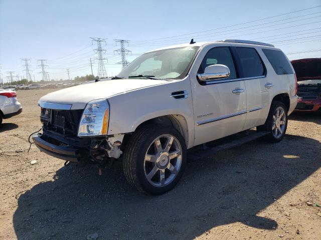 1GYUKCEF2AR284345 - 2010 CADILLAC ESCALADE PREMIUM WHITE photo 1