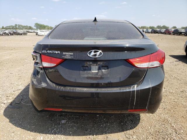 KMHDH4AE0DU838650 - 2013 HYUNDAI ELANTRA GLS BLACK photo 6