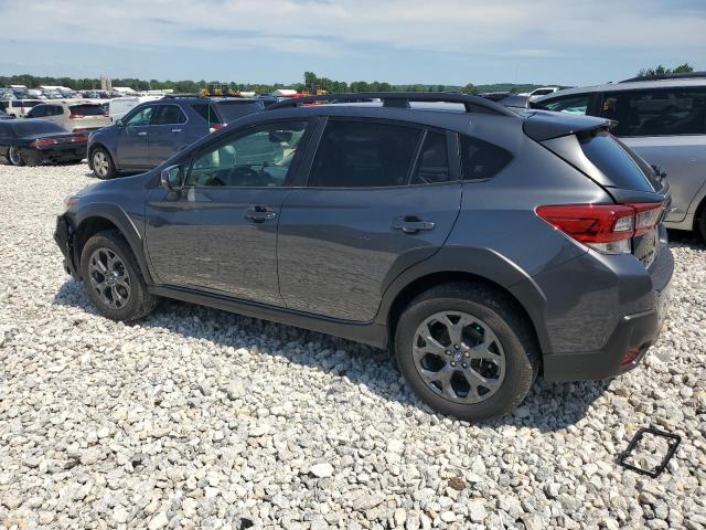 JF2GTHRC5PH224864 - 2023 SUBARU CROSSTREK SPORT GRAY photo 2