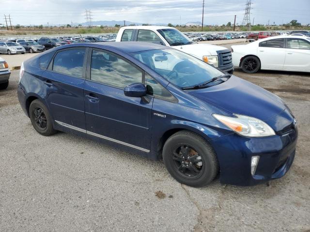 JTDKN3DU8D1647982 - 2013 TOYOTA PRIUS BLUE photo 4