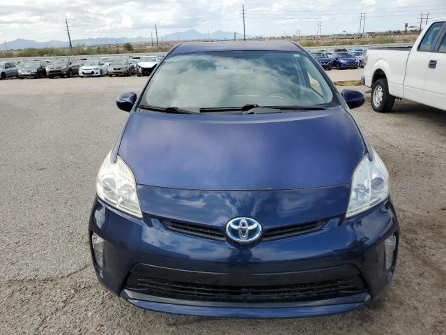 JTDKN3DU8D1647982 - 2013 TOYOTA PRIUS BLUE photo 5