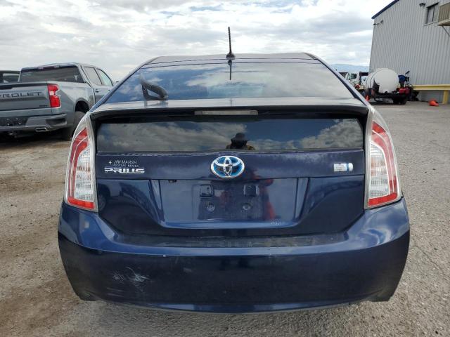JTDKN3DU8D1647982 - 2013 TOYOTA PRIUS BLUE photo 6