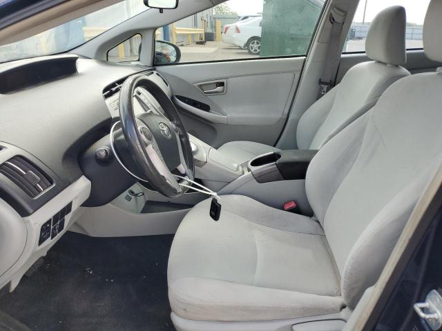 JTDKN3DU8D1647982 - 2013 TOYOTA PRIUS BLUE photo 7