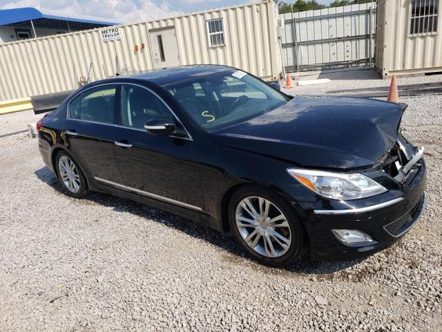 KMHGC4DF4CU165280 - 2012 HYUNDAI GENESIS 4.6L BLACK photo 4