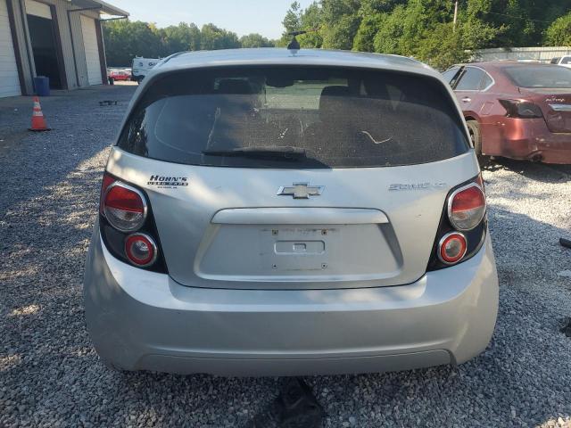1G1JC6SH5C4135692 - 2012 CHEVROLET SONIC LT Gümüş foto 6