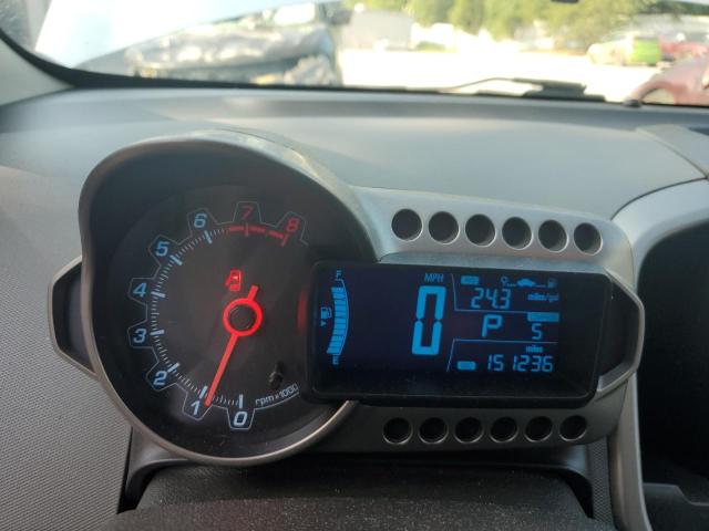 1G1JC6SH5C4135692 - 2012 CHEVROLET SONIC LT Gümüş foto 9