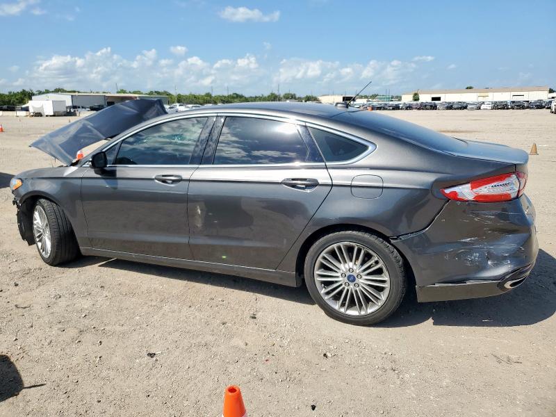 3FA6P0H94GR170192 - 2016 FORD FUSION SE GRAY photo 2