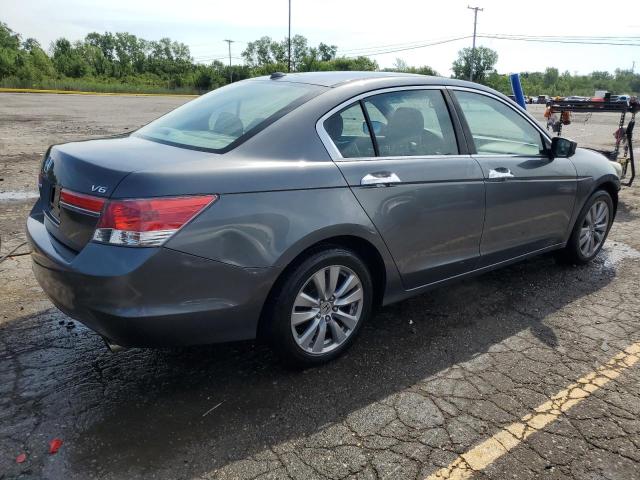 1HGCP3F89BA029891 - 2011 HONDA ACCORD EXL GRAY photo 3