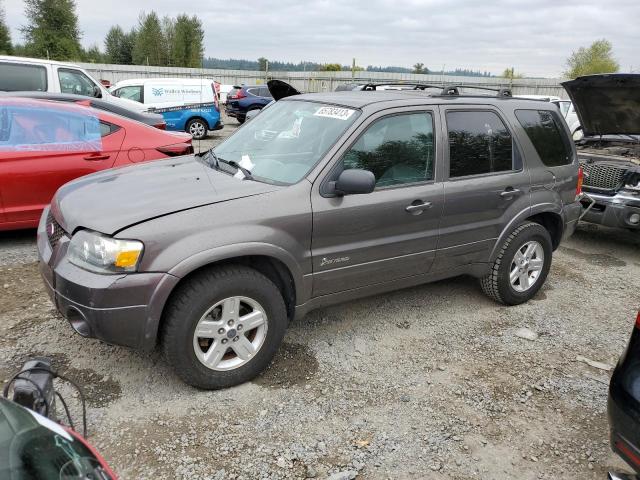 1FMCU95H26KA20490 - 2006 FORD ESCAPE HEV GRAY photo 1