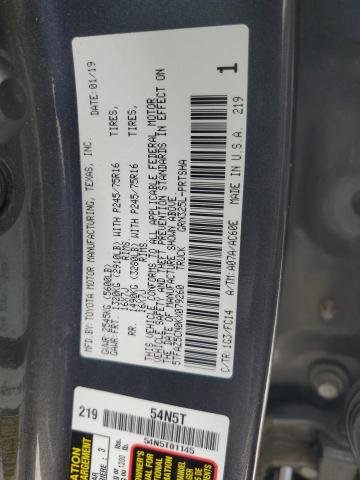 5TFAZ5CN0KX079260 - 2019 TOYOTA TACOMA DOUBLE CAB 灰色 照片 12