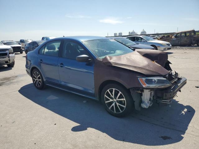 3VWD67AJXGM255095 - 2016 VOLKSWAGEN JETTA SE BLUE photo 4