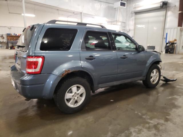 1FMCU9D76CKA27544 - 2012 FORD ESCAPE XLT 蓝色 照片 3
