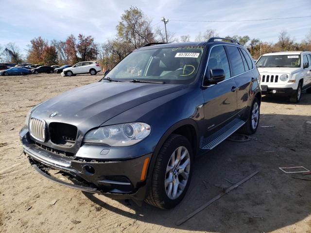 5UXZV4C55D0G54281 - 2013 BMW X5 XDRIVE35I BLACK photo 2