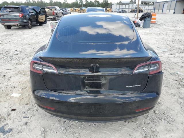 5YJ3E1EB3JF147527 - 2018 TESLA MODEL 3 Чорний фото 6