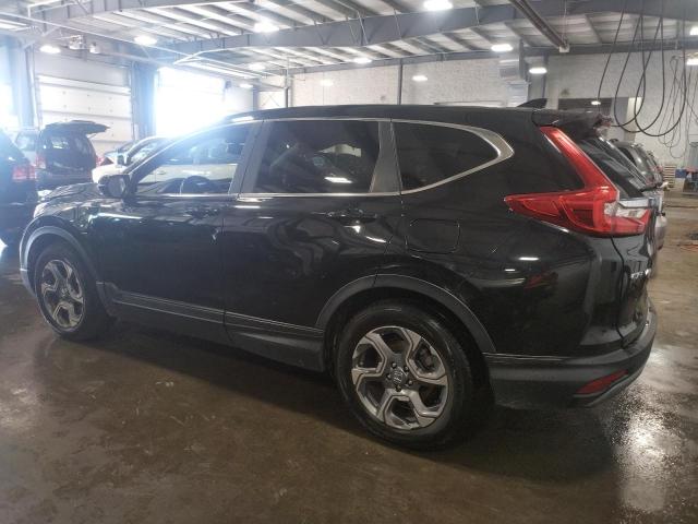 5J6RW1H89JA014474 - 2018 HONDA CR-V EXL BLACK photo 2