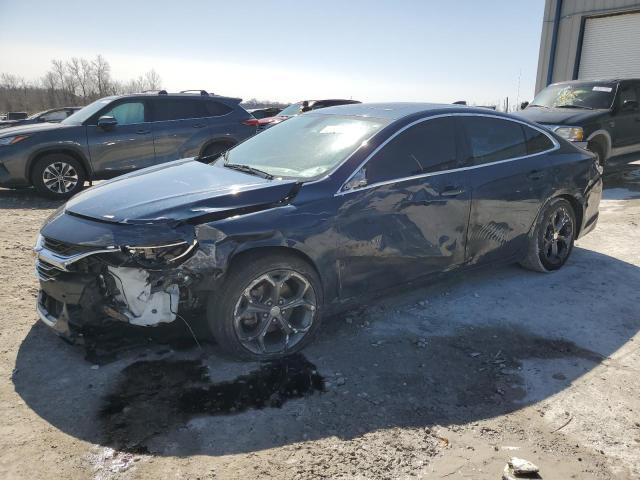 1G1ZD5STXMF073632 - 2021 CHEVROLET MALIBU LT BLUE photo 2