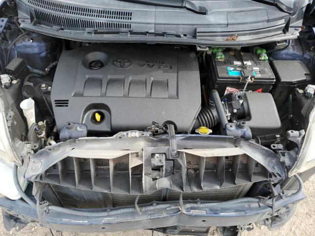 JTKKU4B44C1016813 - 2012 TOYOTA SCION XD BLUE photo 11