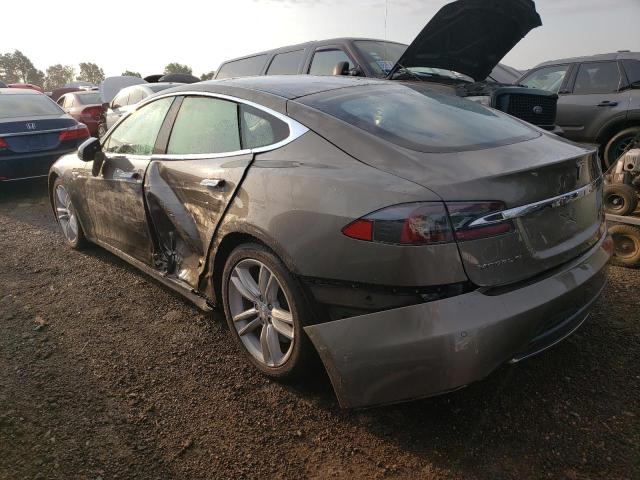 5YJSA1E29GF124169 - 2016 TESLA MODEL S أسمر صورة 2