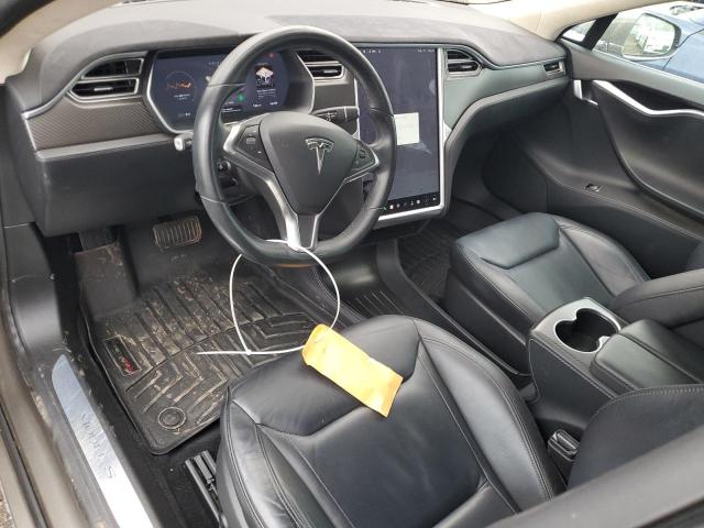 5YJSA1E29GF124169 - 2016 TESLA MODEL S أسمر صورة 8