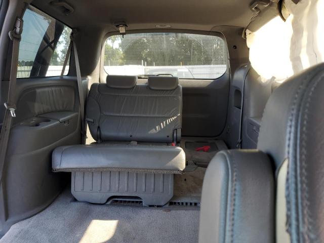 5FNRL38798B092000 - 2008 HONDA ODYSSEY EXL BLUE photo 10