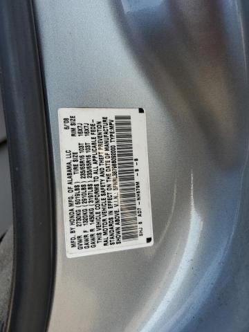 5FNRL38798B092000 - 2008 HONDA ODYSSEY EXL BLUE photo 13
