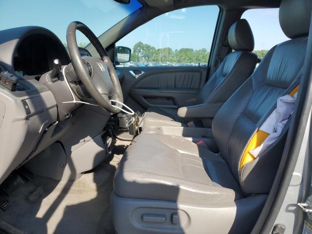 5FNRL38798B092000 - 2008 HONDA ODYSSEY EXL BLUE photo 7