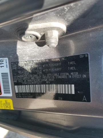 5TDKZ3DC1KS973277 - 2019 TOYOTA SIENNA LE 灰色 照片 13