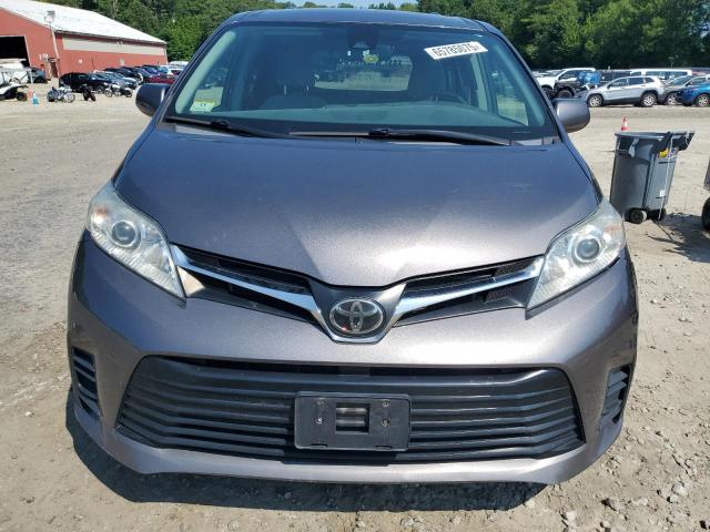 5TDKZ3DC1KS973277 - 2019 TOYOTA SIENNA LE 灰色 照片 5