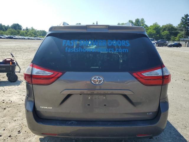 5TDKZ3DC1KS973277 - 2019 TOYOTA SIENNA LE 灰色 照片 6