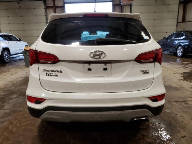 5NMZTDLB3JH094668 - 2018 HYUNDAI SANTA FE S WHITE photo 6