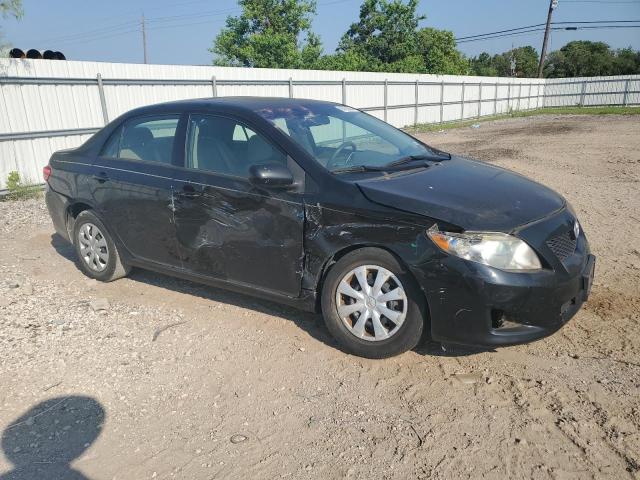 1NXBU4EE3AZ337969 - 2010 TOYOTA COROLLA BASE BLACK photo 4