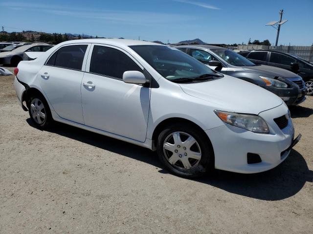 1NXBU40E49Z152378 - 2009 TOYOTA COROLLA BASE თეთრი ფოტო 4