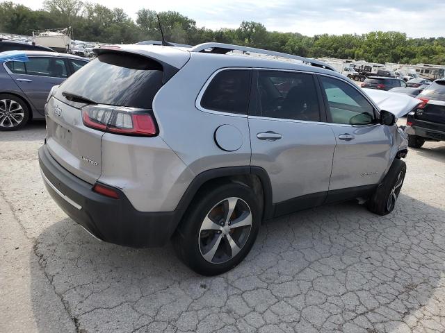 1C4PJMDX9KD140005 - 2019 JEEP CHEROKEE LIMITED SILVER photo 3