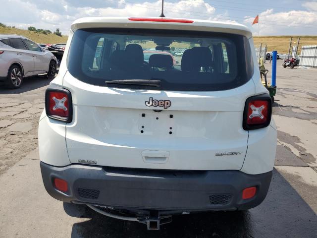 ZACCJAAB9JPG70156 - 2018 JEEP RENEGADE SPORT WHITE photo 6