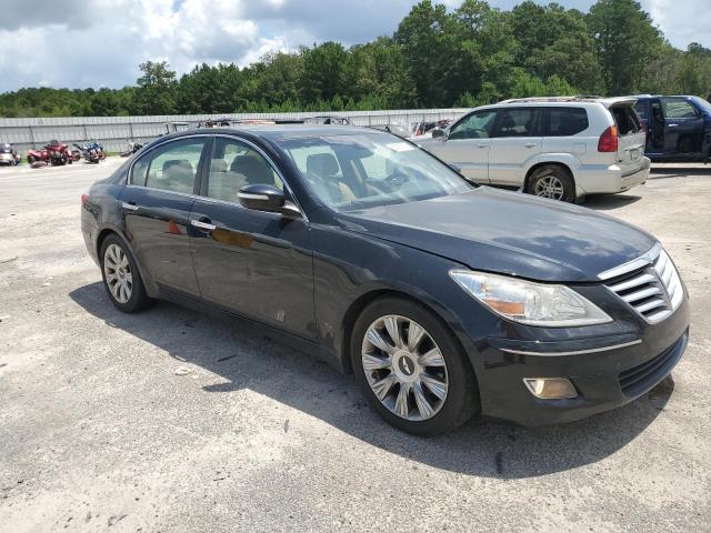 KMHGC46E79U021574 - 2009 HYUNDAI GENESIS 3.8L BLACK photo 4