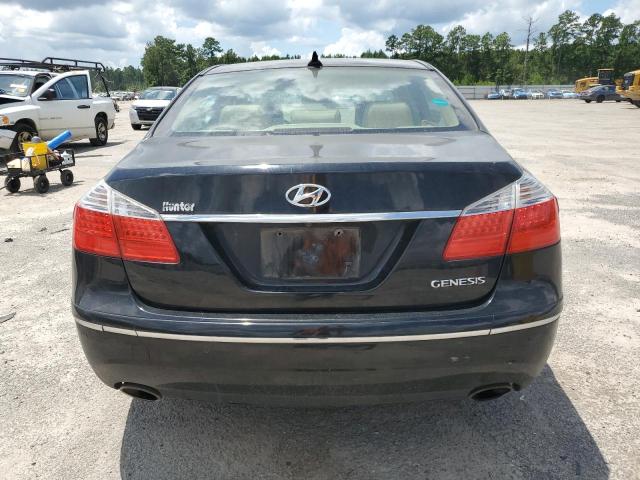 KMHGC46E79U021574 - 2009 HYUNDAI GENESIS 3.8L BLACK photo 6