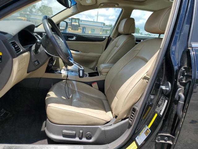 KMHGC46E79U021574 - 2009 HYUNDAI GENESIS 3.8L BLACK photo 7